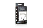 Fixxx - Aluminium Flogger met Verborgen Buttplug - Wit-Erotiekvoordeel.nl