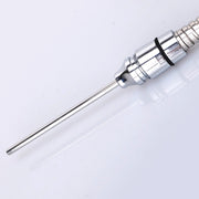 Fixxx - Anaal Douche Opzetstuk Sex Needle - Zilver-Erotiekvoordeel.nl