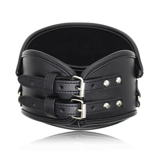 Fixxx - Hoge Collar met Gezichtsmasker - Zwart-Erotiekvoordeel.nl