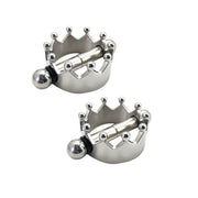 Fixxx - Magnetische Tepelklemmen met Kroontje - 2 stuks-Erotiekvoordeel.nl