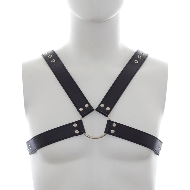 Fixxx - Riemenbody - PU-Leer - Zwart-Erotiekvoordeel.nl
