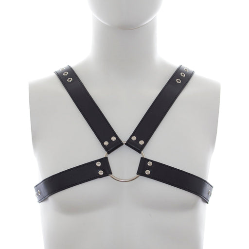 Fixxx - Riemenbody - PU-Leer - Zwart-Erotiekvoordeel.nl