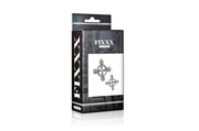 Fixxx - Tepelklemmen Set met 4 Schroeven - Zilver-Erotiekvoordeel.nl