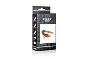 Fixxx - Zweep - Flogger - PU Leer - Slangenleer Print - Bruin-Erotiekvoordeel.nl