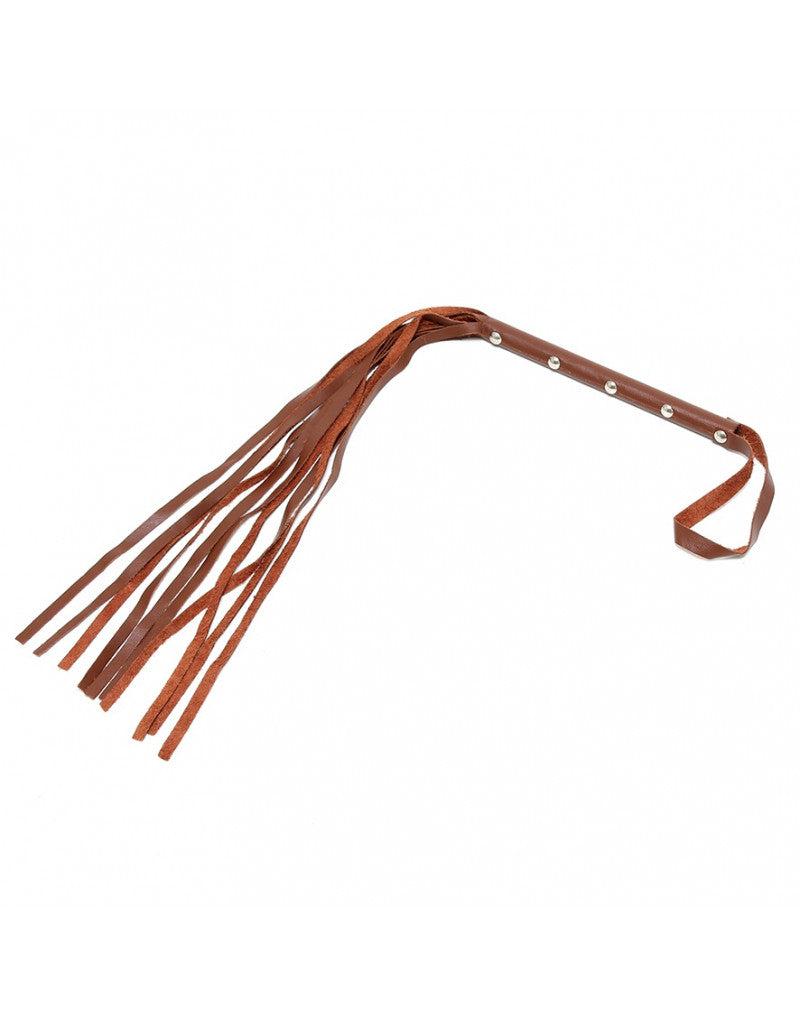 Rimba - Flogger Zweep 62 cm - Bruin