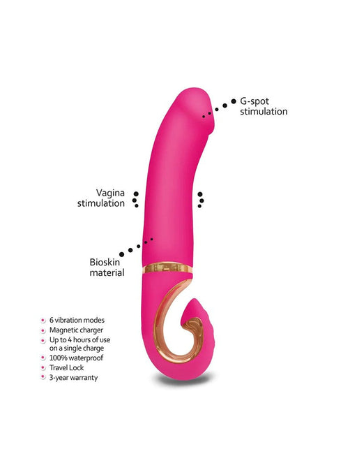 G-Vibe - G-Jay - Realistische Mini Vibrator - Roze
