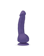 G-Vibe - G-Real2 - Vibrerende Dildo Met Zuignap - Paars