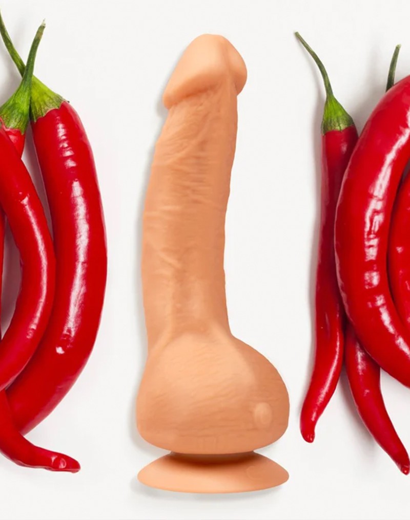 G-Vibe - G-Real - Mini Vibrerende Dildo - 3 x 18 cm - Lichte huidskleur