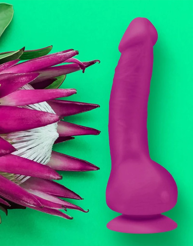 G-Vibe - G-Real - Mini Vibrerende Dildo - Fuchsia Roze