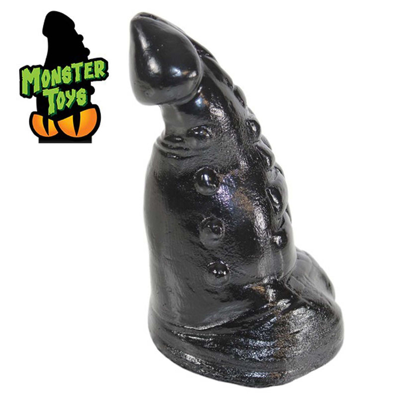 Gangbangster - Banshi - Dildo - 16 x 8,5 cm - PVC - Zwart-Erotiekvoordeel.nl