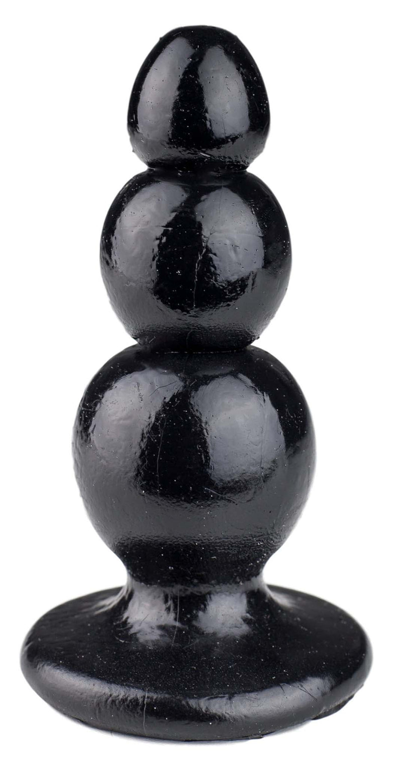 Gangbangster - Caterp - Dildo - 12 x 4,5 cm - PVC - Zwart-Erotiekvoordeel.nl