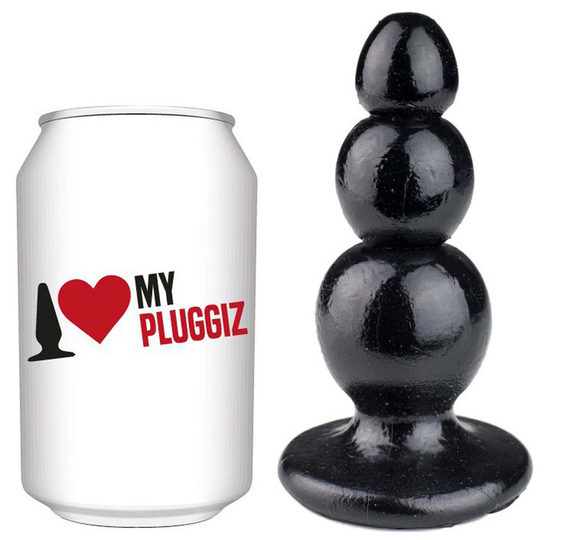 Gangbangster - Caterp - Dildo - 12 x 4,5 cm - PVC - Zwart-Erotiekvoordeel.nl