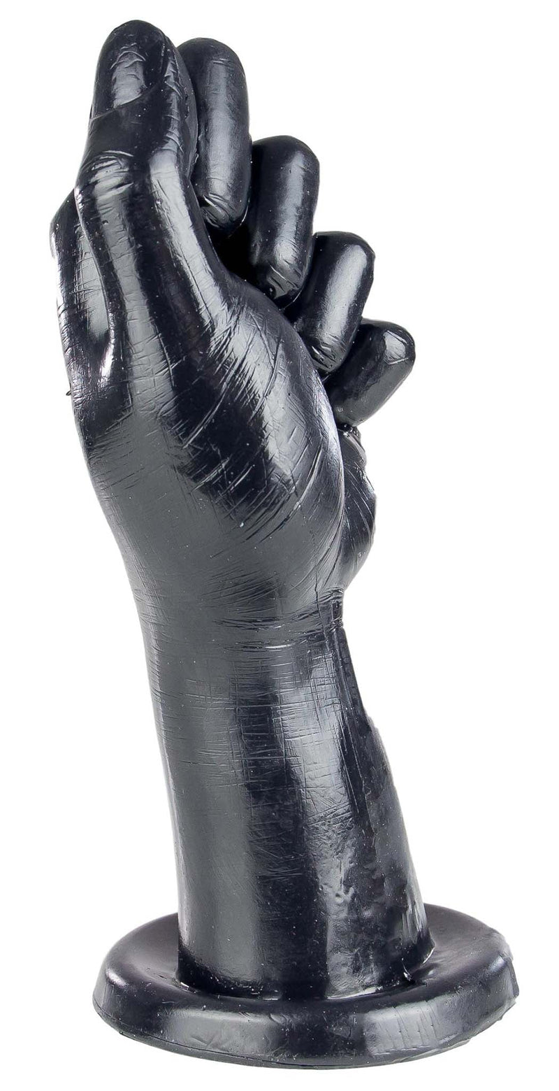Gangbangster - Deep Hold - Dildo - 22 x 9,5 cm - PVC - Zwart-Erotiekvoordeel.nl
