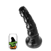 Gangbangster - Gobby - Dildo- 25 x 7,8 cm - PVC - Zwart-Erotiekvoordeel.nl