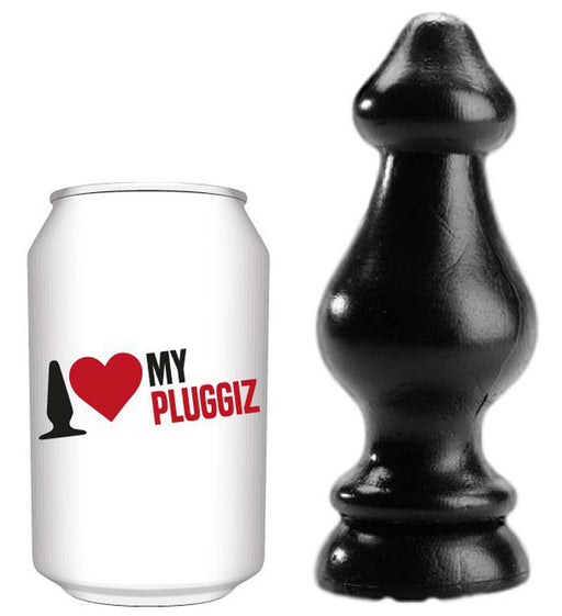 Gangbangster - Karac - Buttplug - 14 x 6 cm - PVC - Zwart-Erotiekvoordeel.nl