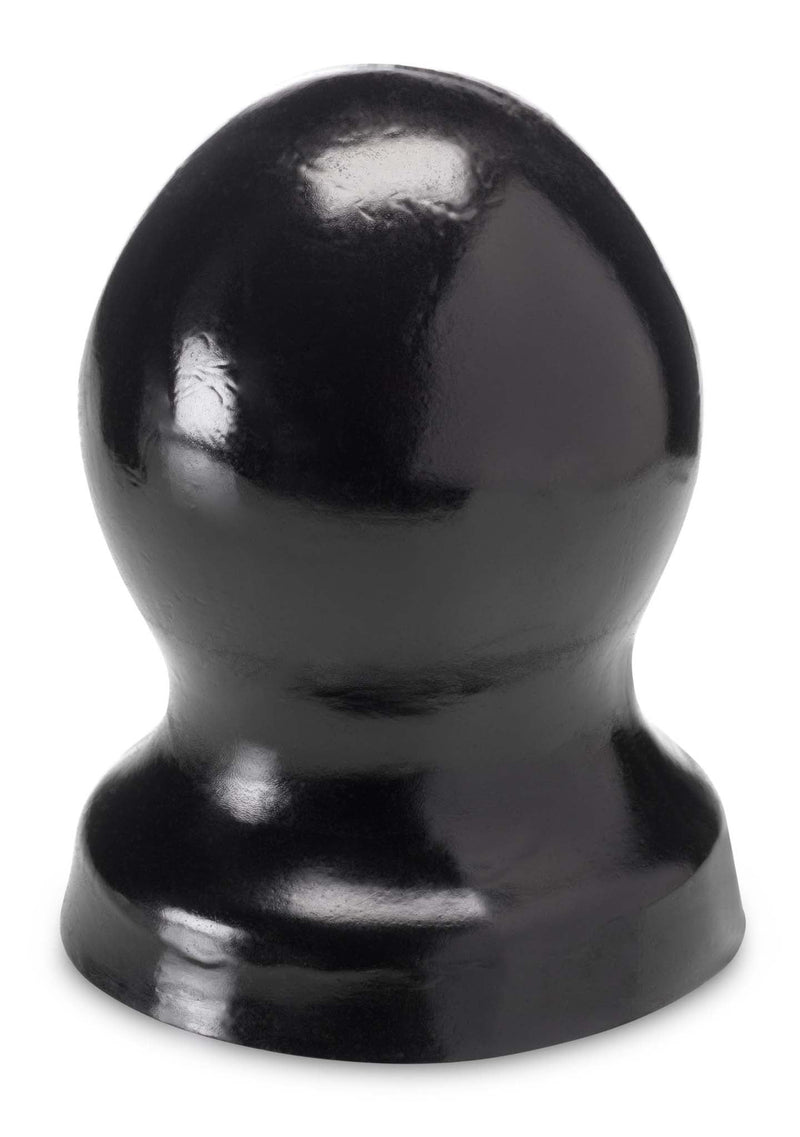 Gangbangster - Mission Snowball - Buttplug - 12 x 10 cm - PVC - Zwart-Erotiekvoordeel.nl