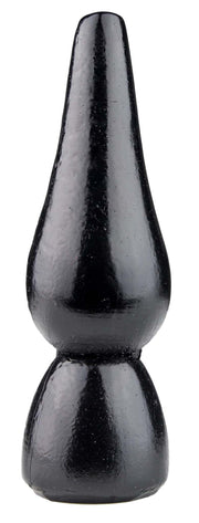 Gangbangster - Nuzz - Buttplug - 11 x 4,5 cm - PVC - Zwart-Erotiekvoordeel.nl