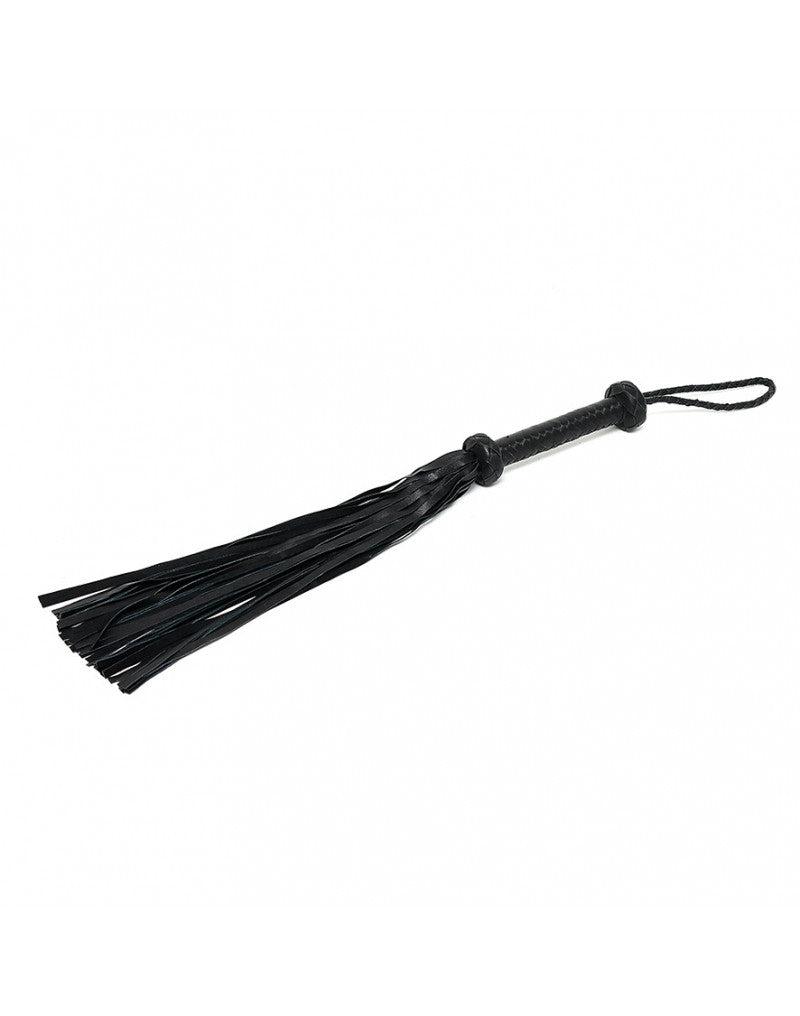 Rimba - Gevlochten Zweep - Flogger - Zwart
