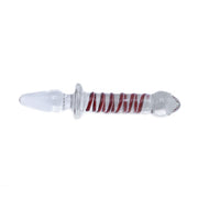 Glazen Dildo En Glazen Buttplug 2-in-1 SWIRL