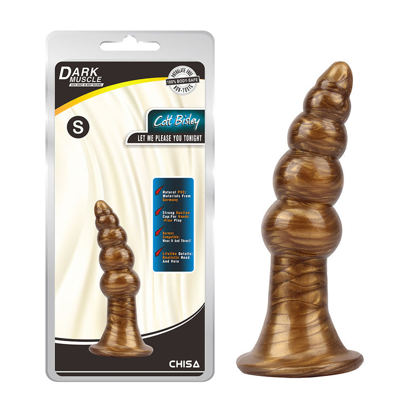 Chisa - Gold - Buttplug Colt - Bisley - Goud