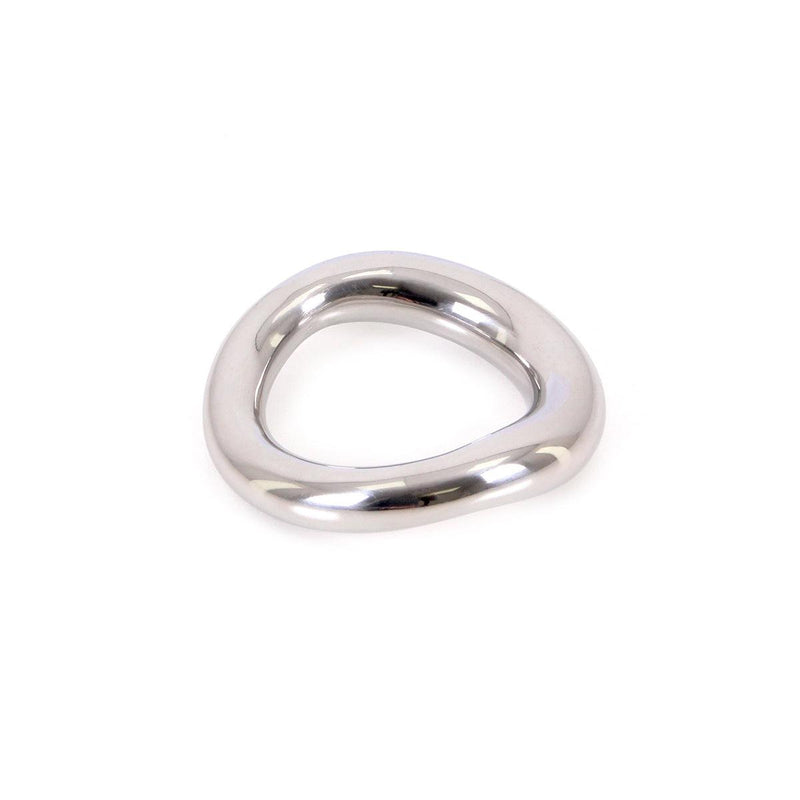 Kiotos - Golvende RVS Cockring Voor perfecte fit