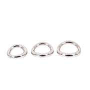 Kiotos - Golvende RVS Cockring Voor perfecte fit