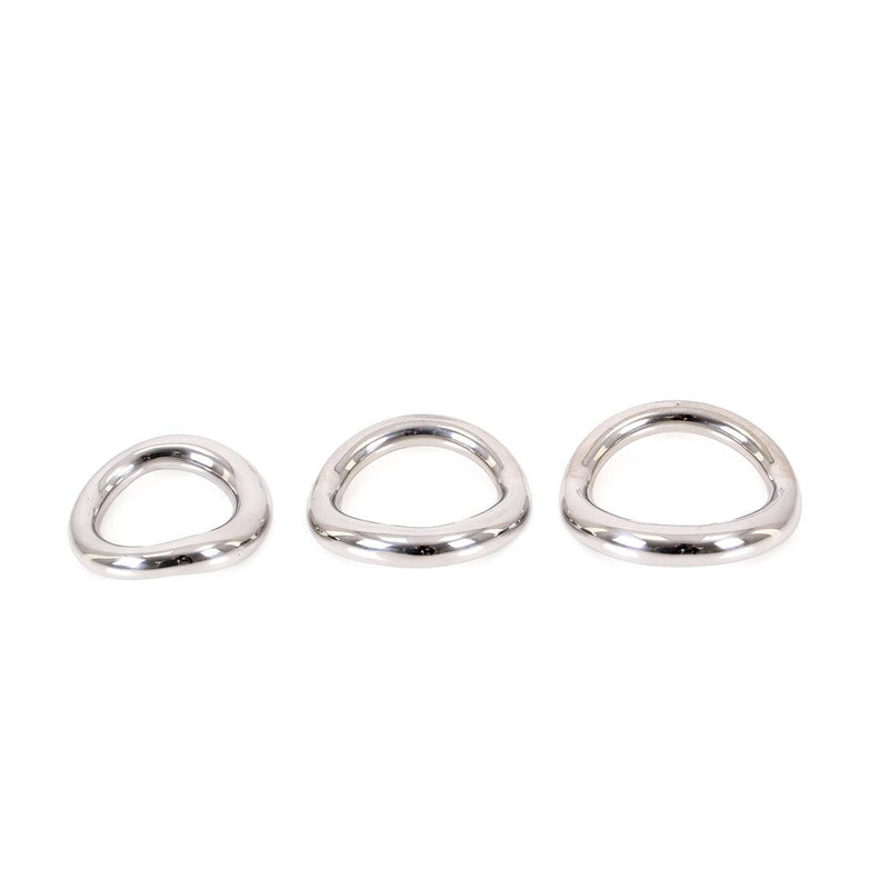 Kiotos - Golvende RVS Cockring Voor perfecte fit