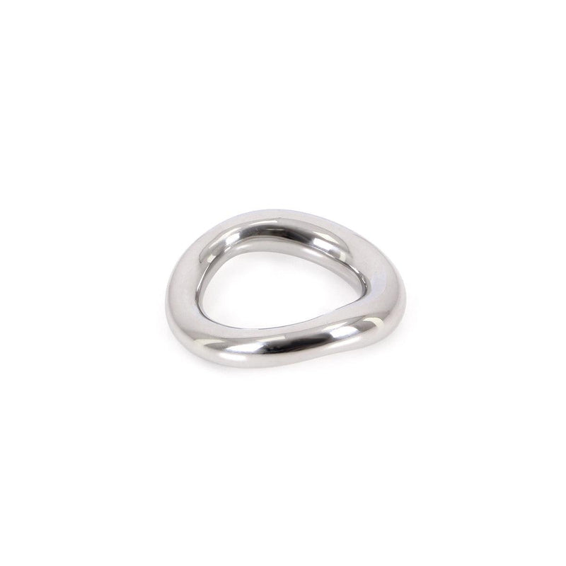 Kiotos - Golvende RVS Cockring Voor perfecte fit