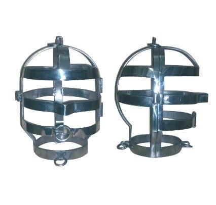 Kiotos - Grote Metalen hoofd kooi - RVS