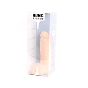 HUNG System - Cesar - Dildo - Met Vac-U-Lock 19 cm - Lichte Huidskleur