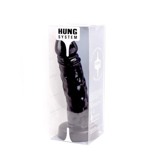 HUNG System - Jimmy - Dildo - Met Vac-U-Lock - 27 cm - Zwart