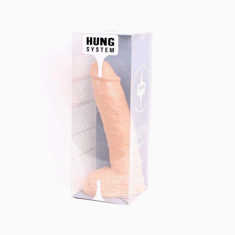 HUNG System - Mickey - Dildo - Met Vac-U-Lock - 24 cm - Lichte Huidskleur