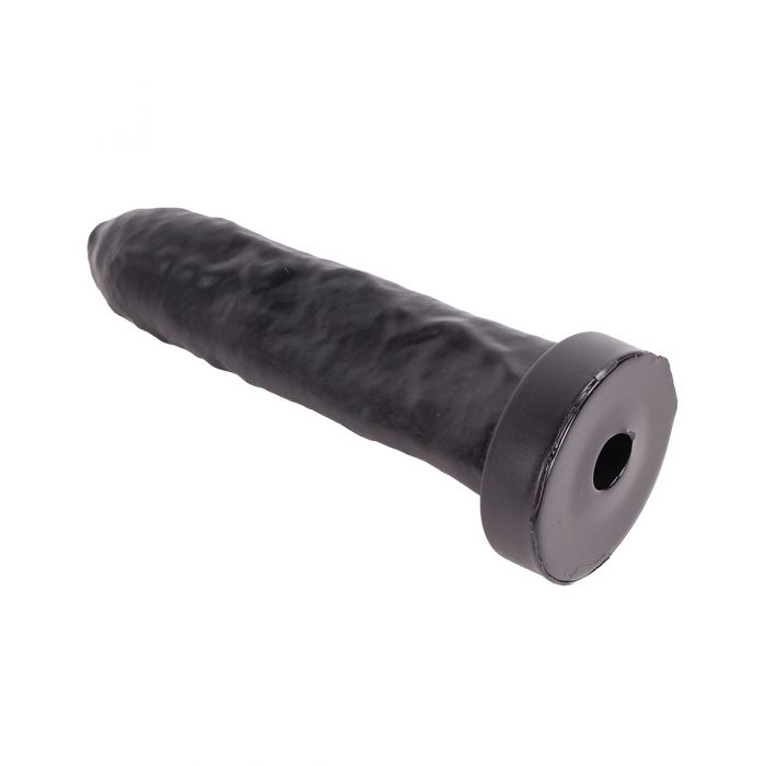 HUNG System - Uncut - Onbesneden Dildo - Met Vac-U-Lock - Zwart