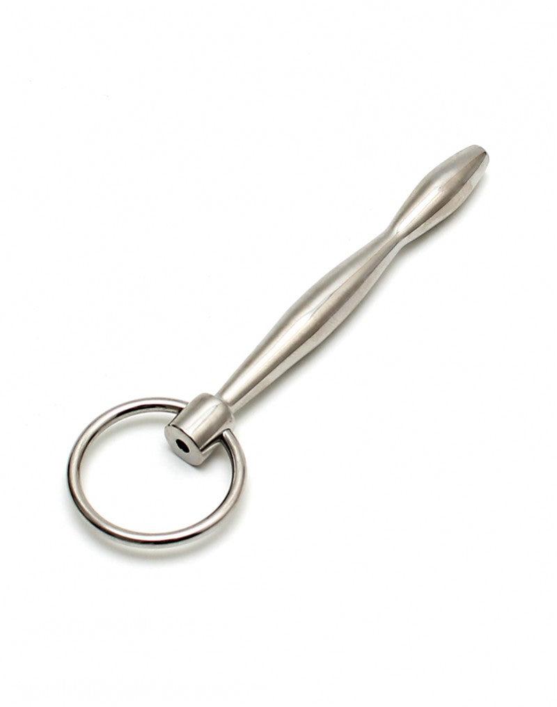Rimba - Holle Urethral - Plasbuig Plug Met trekring