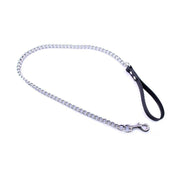 Kiotos - Hondenketting Met Leren Handvat - Small