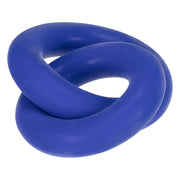 Hünkyjunk - Duo-Linked - Cock & Ball Ringen - Blauw