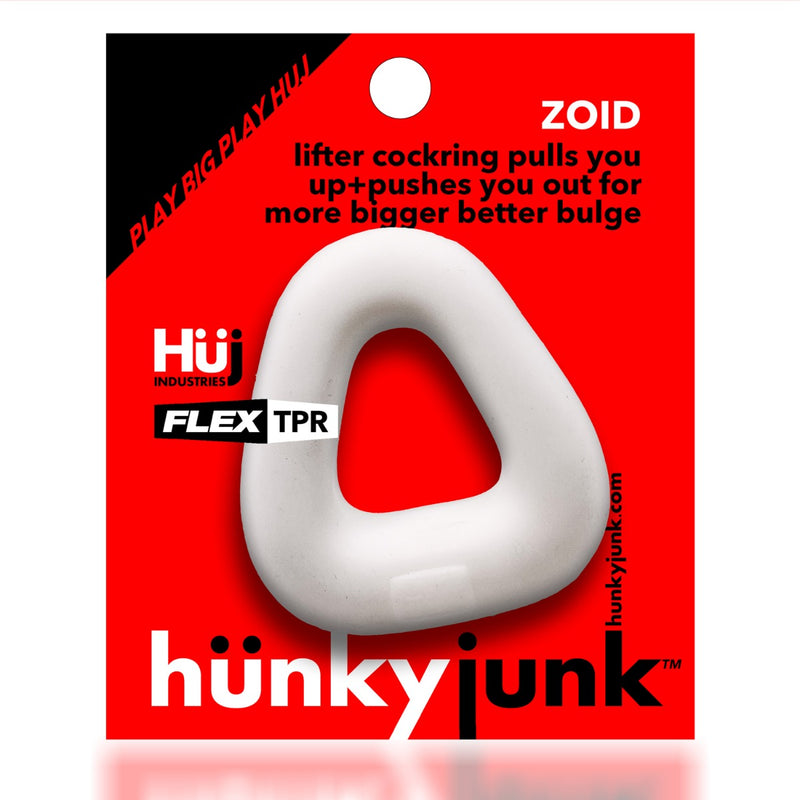 Hünkyjunk - Zoid - Trapezium Cockring - Wit