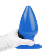 I ♥ Butt - Dikke Buttplug - L - Blauw