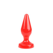 I ♥ Butt - Klassieke Buttplug - L - Rood