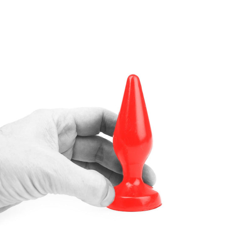 I ♥ Butt - Klassieke Buttplug - S - Rood