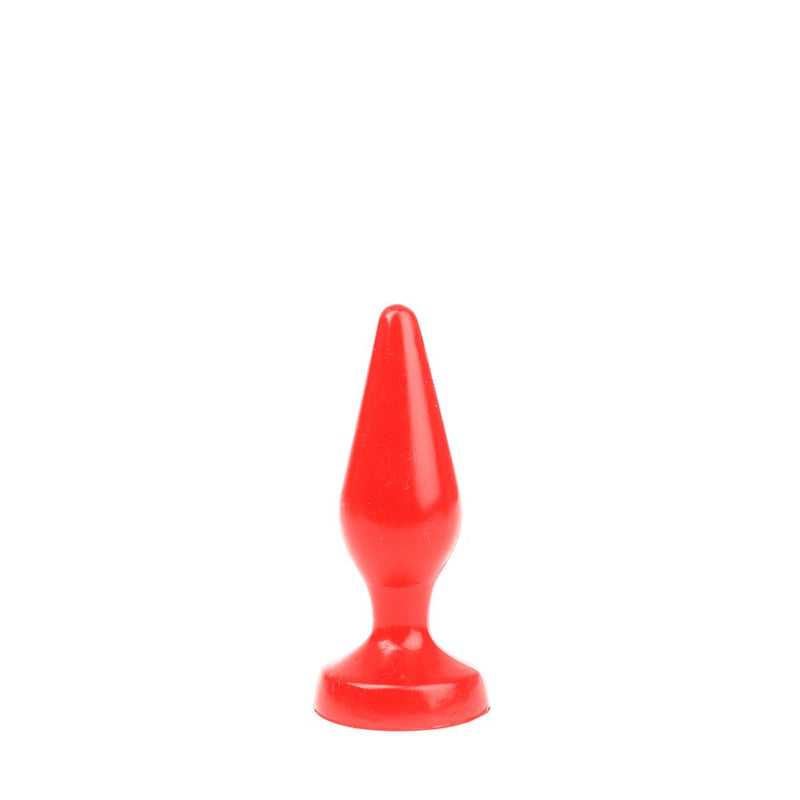 I ♥ Butt - Klassieke Buttplug - S - Rood