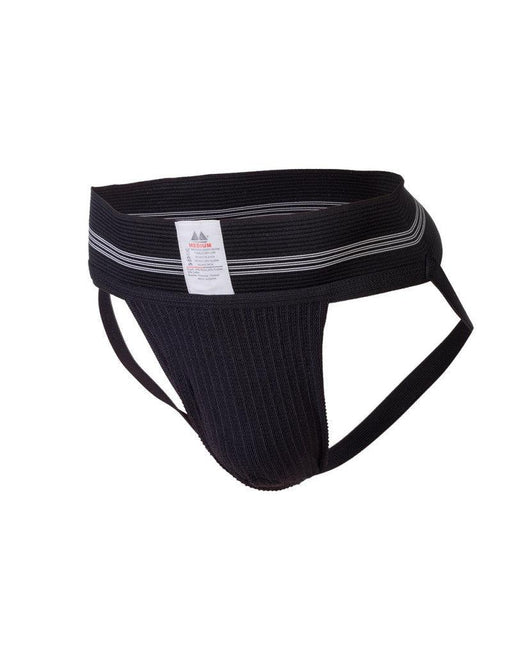 MM - Jockstrap - Heren String - Tailleband 3 inch - Zwart