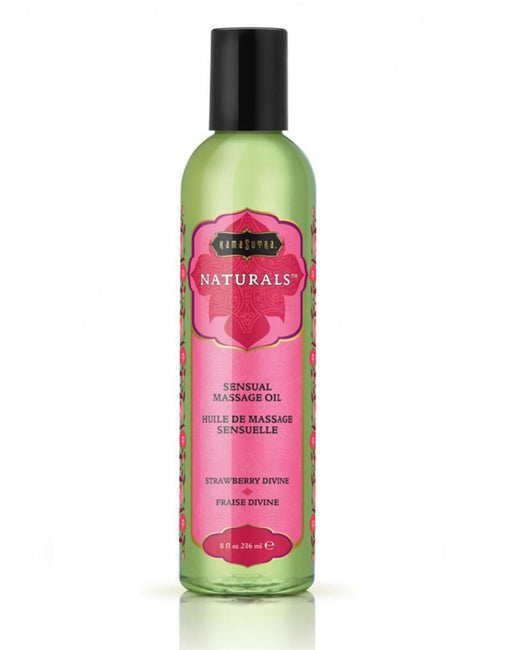 Kamasutra Naturals - Massageolie - StrawBerry Divine