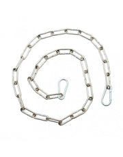 Rimba - Ketting gelast Met karabijn haken - 100 cm
