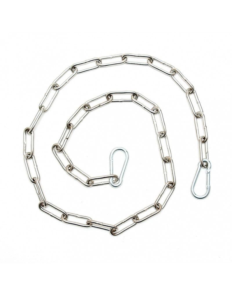 Rimba - Ketting gelast Met karabijn haken - 100 cm