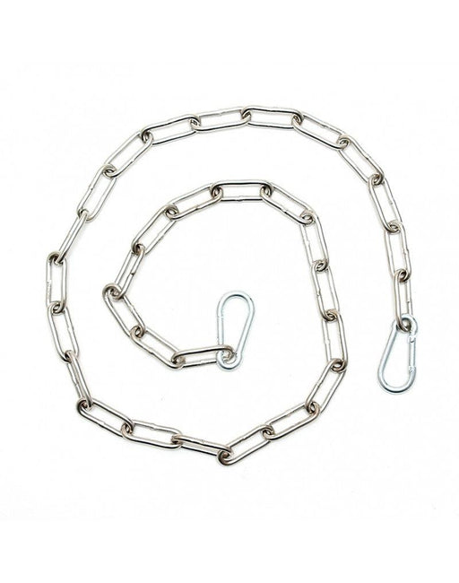 Rimba - Ketting gelast Met karabijn haken - 100 cm