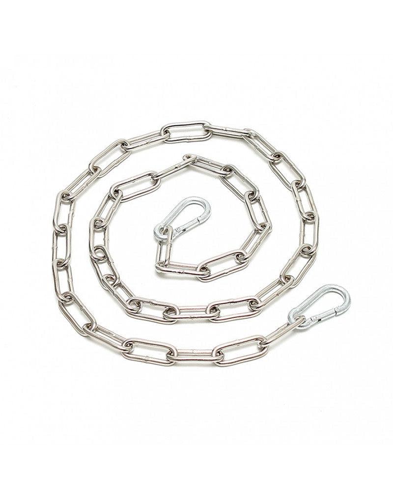 Rimba - Ketting gelast Met karabijn haken - 100 cm