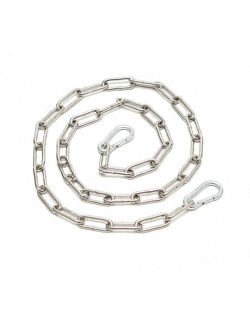 Rimba - Ketting gelast Met karabijn haken - 100 cm
