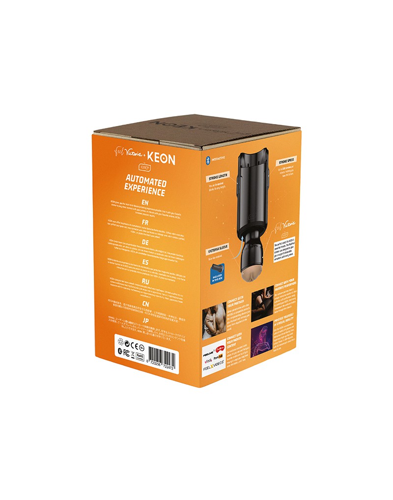 Kiiroo - Keon Combo Set - Met Feel Victoria June Stroker - WiFi en Bluetooth