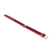Kiotos - Budget Collar - PU-leer - Rood/Zwart